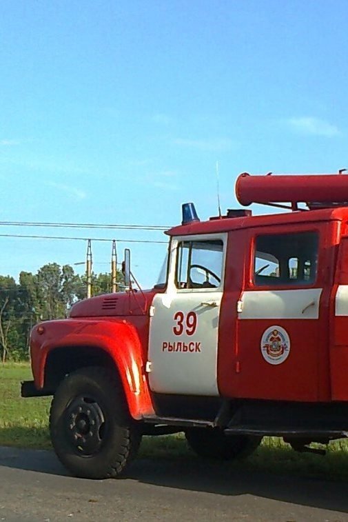 Пожар в Рыльском районе