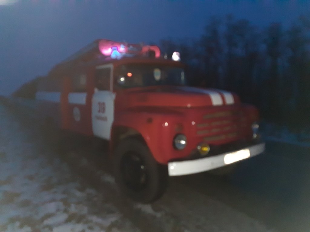 Пожар в г. Рыльск Рыльского района
